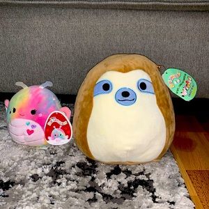 Squishmallows - Sloth & Wren